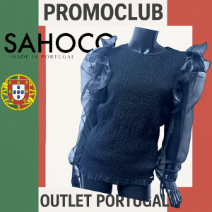 Блуза Sahoco,95% памук,95% еластан,размер L, Португалия